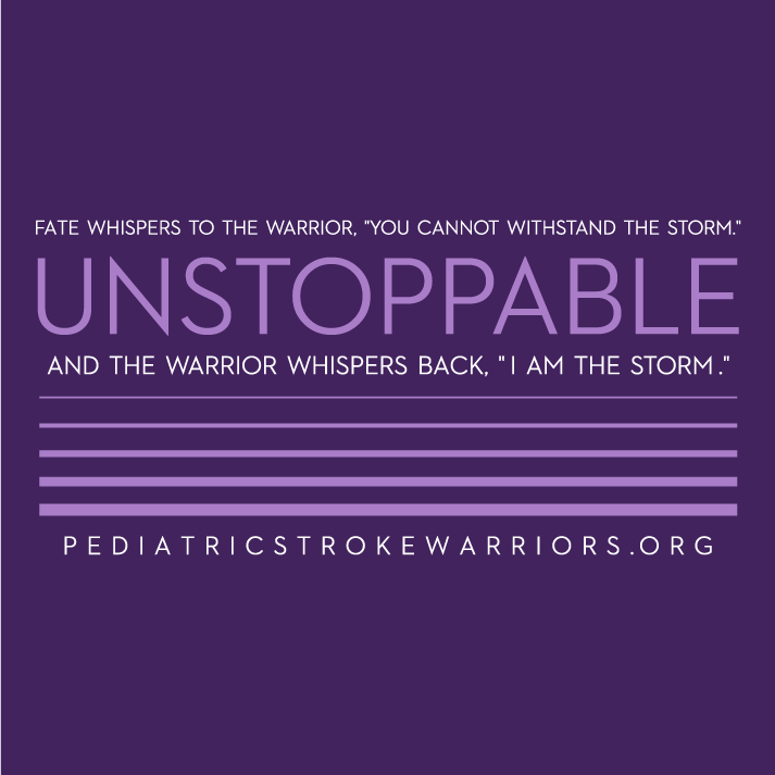 For the Live campaign please copy and paste this link into your browser! https://www.customink.com/fundraising/unstoppable2018 shirt design - zoomed