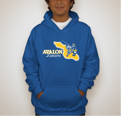 Avalon Lancers Tees and Sweatshirts Fundraiser - unisex shirt design - front
