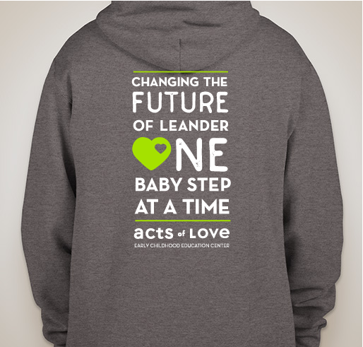 ACTS of Love Early Childhood Education Center Fundraiser - unisex shirt design - back