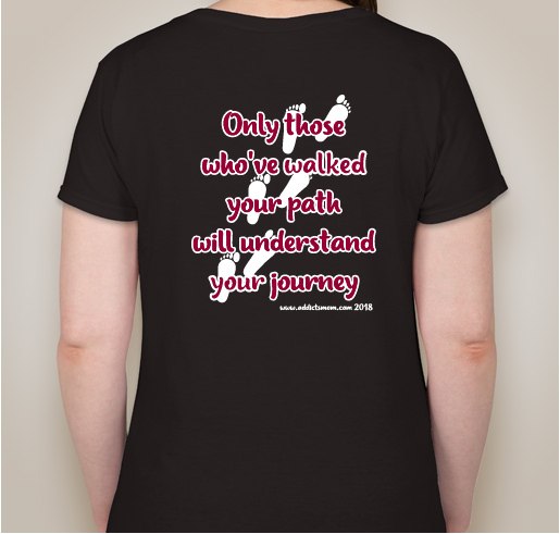 Walking our Path Fundraiser - unisex shirt design - back