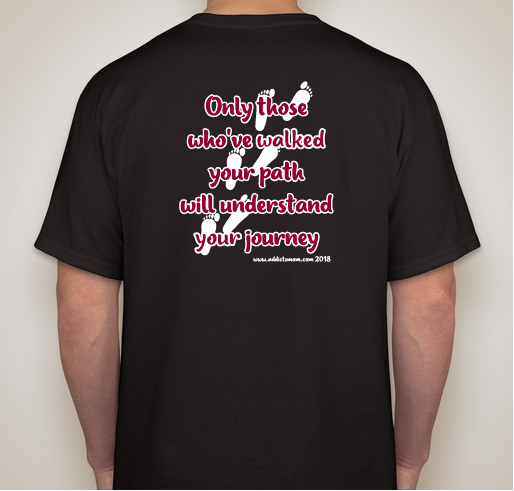 Walking our Path Fundraiser - unisex shirt design - back