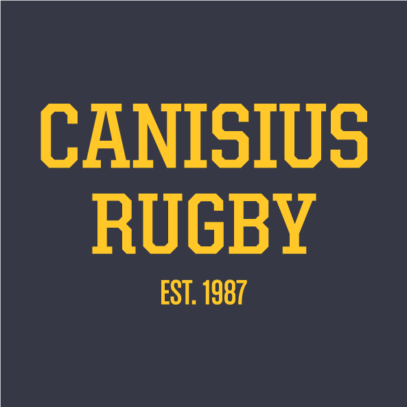 Canisius Rugby Fundraiser shirt design - zoomed