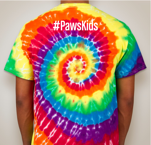A shirt helps raise starting funds for Pawsitive Kidnections! Fundraiser - unisex shirt design - back