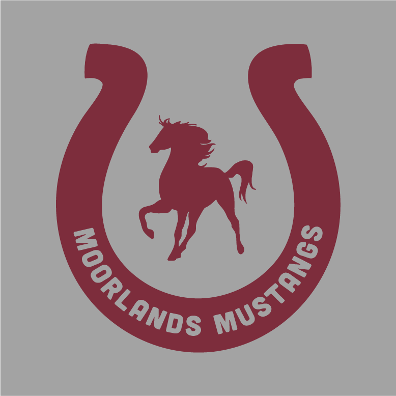 Moorlands Mustang Wear shirt design - zoomed