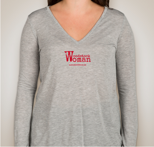 Show That You're A Woodstock Woman Fundraiser - unisex shirt design - front