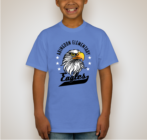 Abingdon Elementary School Fundraiser - unisex shirt design - front