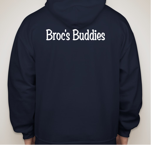 Broc's Buddies Fundraiser Fundraiser - unisex shirt design - back