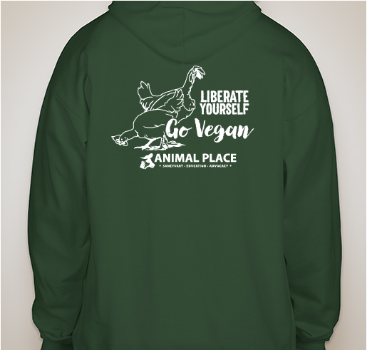 Animal Place Fundraiser - unisex shirt design - back