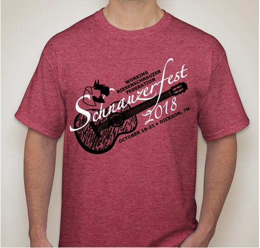 WRSF Schnauzerfest 2018 T-shirt Fundraiser - unisex shirt design - front