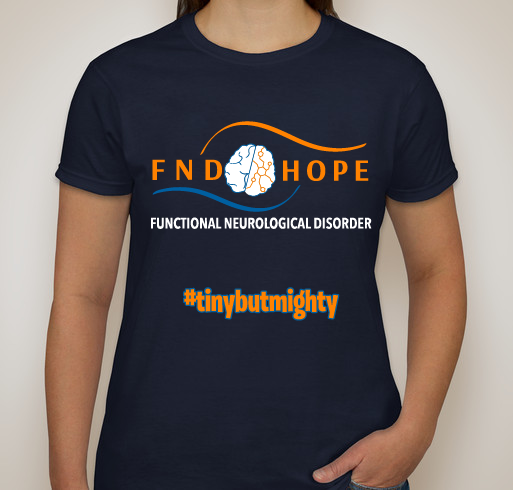 Functional Neurological Disorder (FND) Fundraiser - unisex shirt design - front
