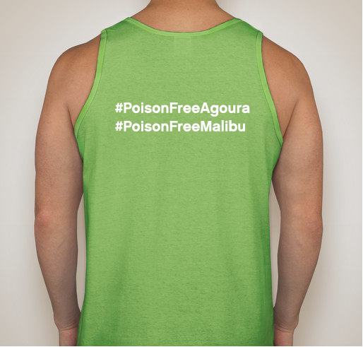 Poison Free Malibu/Poison Free Agoura Fundraiser - unisex shirt design - back