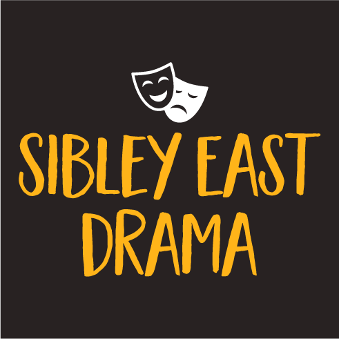 Sibley East Drama's Season Fundraiser shirt design - zoomed