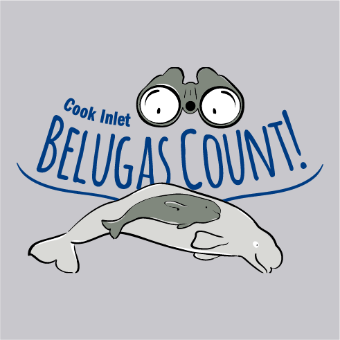 Help Support Belugas Count! shirt design - zoomed