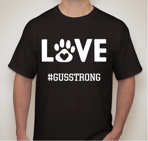 #GUSSTRONG Fundraiser - unisex shirt design - front