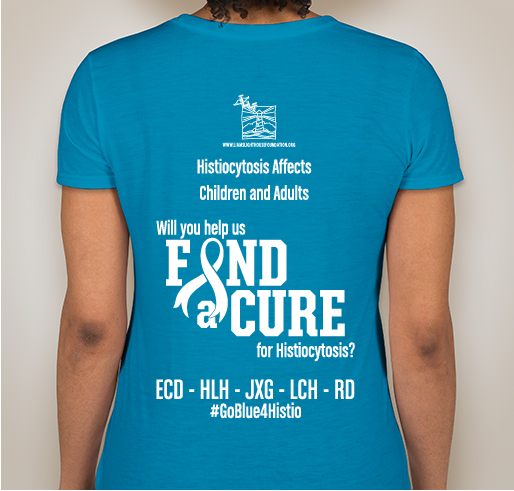 September Histiocytosis Awareness Month! Fundraiser - unisex shirt design - back