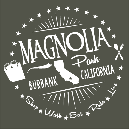 Magnolia Park Merchants Association shirt design - zoomed