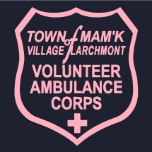 Larchmont VAC "Fighting for a Cure" Breast Cancer Fundraiser shirt design - zoomed