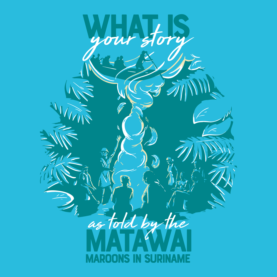 As Told By The Matawai shirt design - zoomed