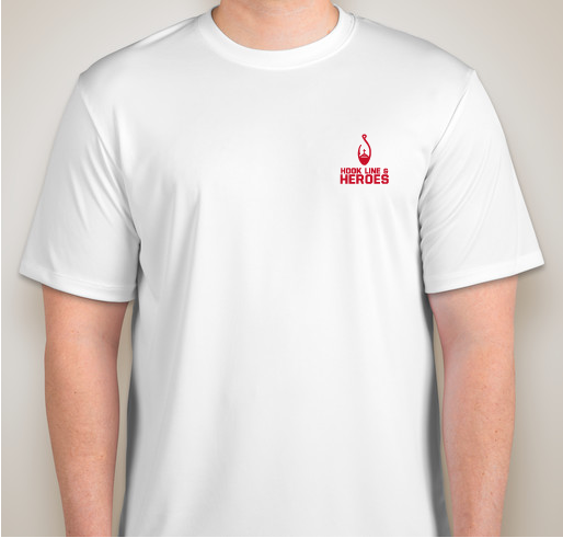 Hook Line & Heroes Fundraiser - unisex shirt design - front