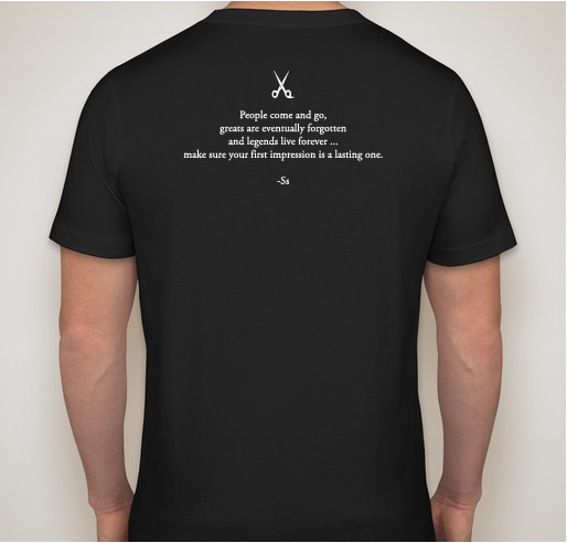 SHEARS Studio Grand Opening Fundraiser - unisex shirt design - back