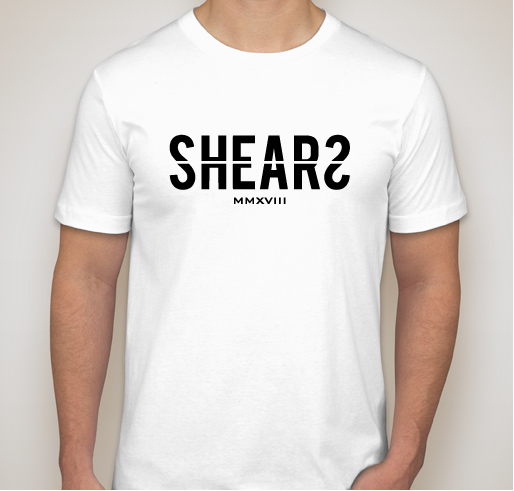 SHEARS Studio Grand Opening Fundraiser - unisex shirt design - front