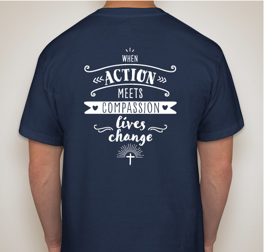Saint Andrew's UMC Volunteers in Mission Fundraiser Fundraiser - unisex shirt design - back