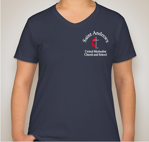Saint Andrew's UMC Volunteers in Mission Fundraiser Fundraiser - unisex shirt design - front