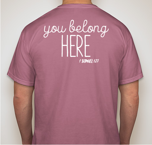 Bring Baby Stark Home! Fundraiser - unisex shirt design - back