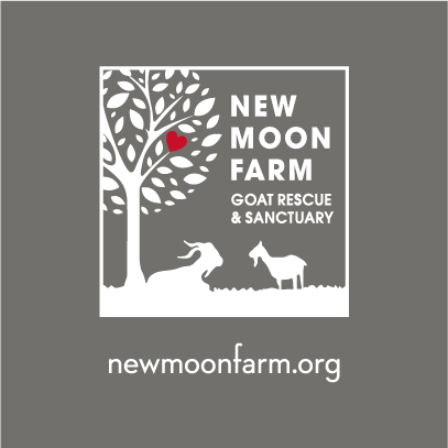 New Moon Goat Farm's Golden Goats shirt design - zoomed