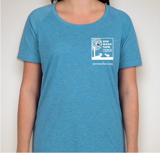 New Moon Goat Farm's Golden Goats Fundraiser - unisex shirt design - front
