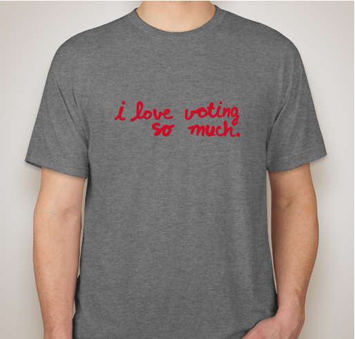 Vote in 2018 with the League of Women Voters Austin Area Fundraiser - unisex shirt design - front