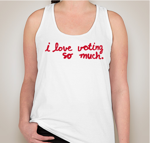 Vote in 2018 with the League of Women Voters Austin Area Fundraiser - unisex shirt design - front