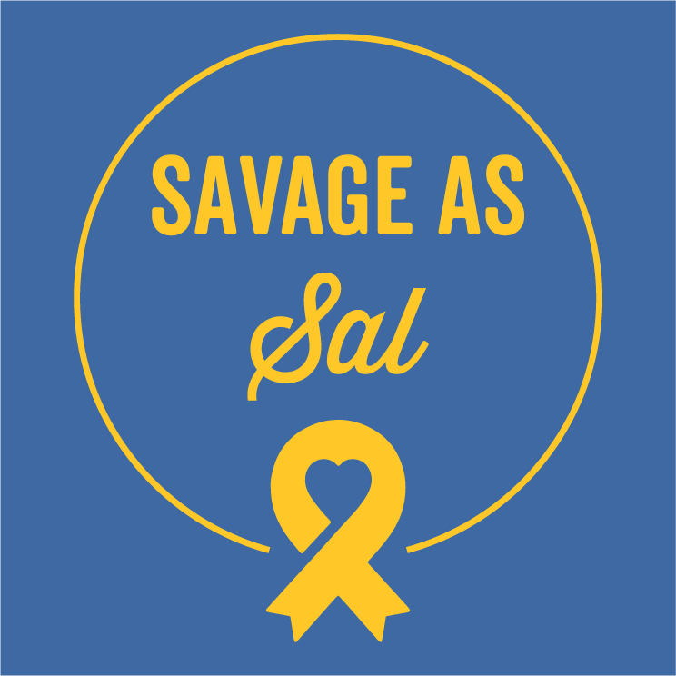 Savage as Sal shirt design - zoomed