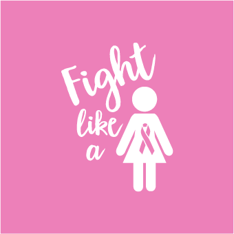 Carondelet High School Breast Cancer Awareness shirt design - zoomed