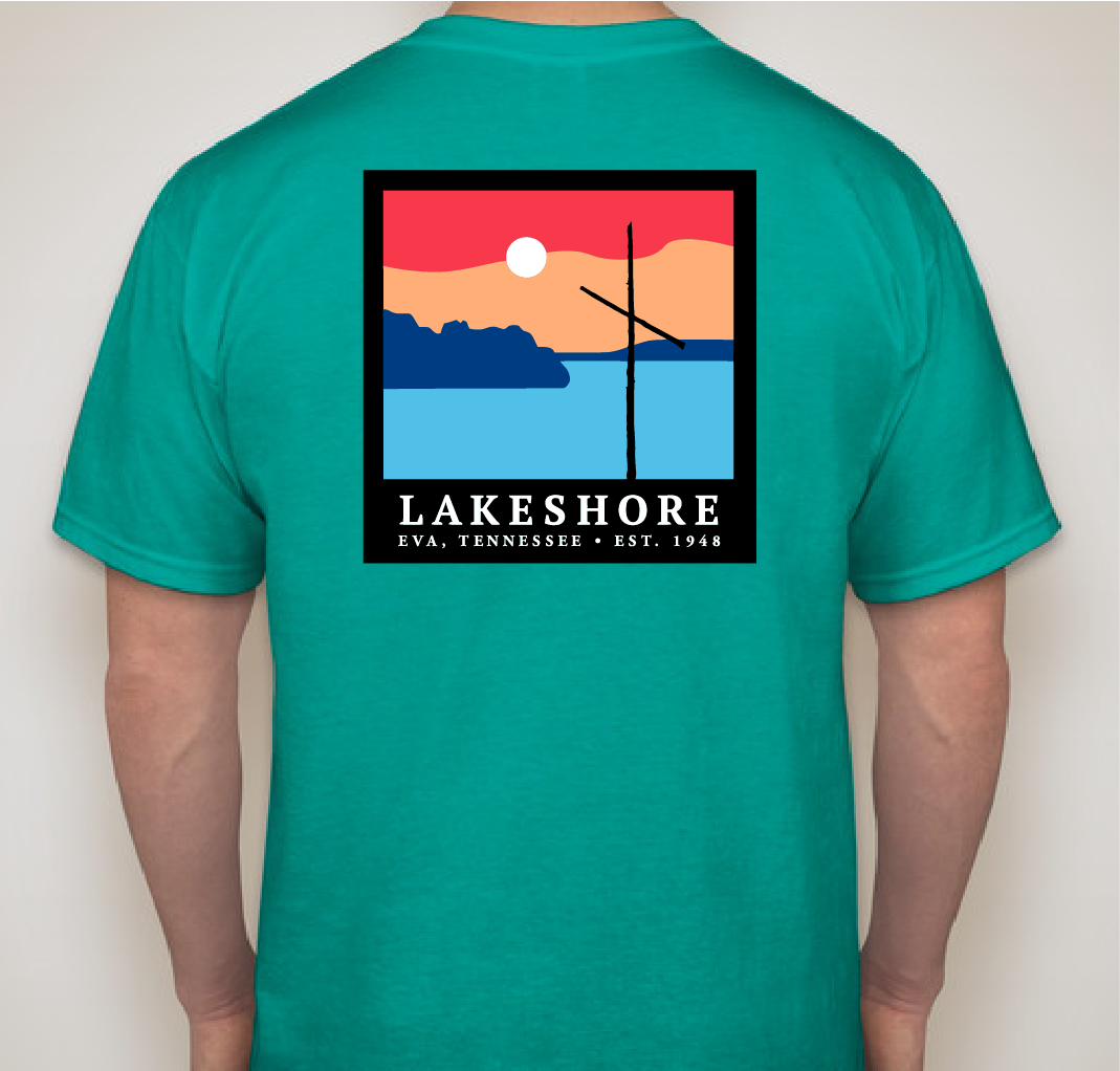 Waide Gives Back to Lakeshore Fundraiser - unisex shirt design - back