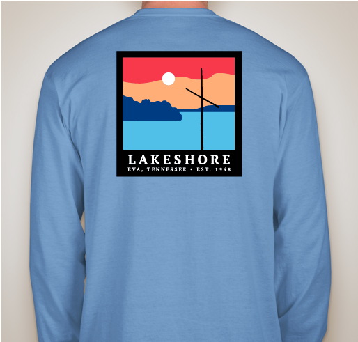 Waide Gives Back to Lakeshore Fundraiser - unisex shirt design - back