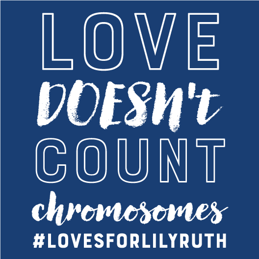 Loves for Lily Ruth Down Syndrome Awareness Walk ash shirt design - zoomed