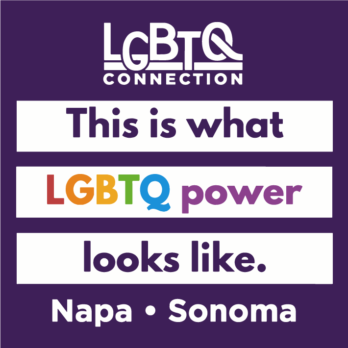 We love our LGBTQ Youth shirt design - zoomed