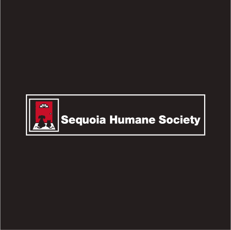 Sequoia Humane Society shirt design - zoomed