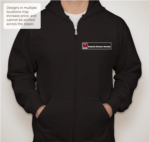 Sequoia Humane Society Fundraiser - unisex shirt design - front