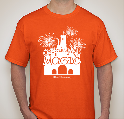 Creating the Magic Fundraiser - unisex shirt design - front