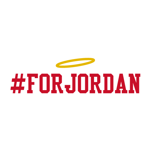 For our beautiful angel, Jordan shirt design - zoomed