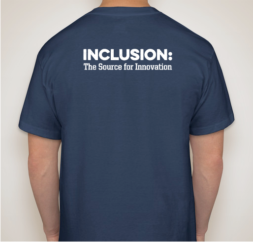 Georgia Diversity Council (GADC) Inclusion Campaign Fundraiser - unisex shirt design - back