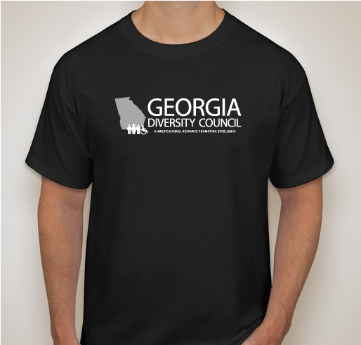 Georgia Diversity Council (GADC) Inclusion Campaign Fundraiser - unisex shirt design - front