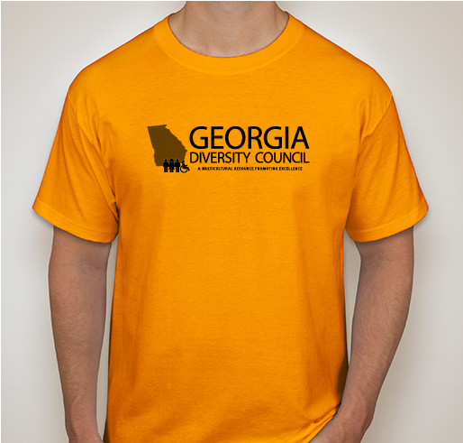 Georgia Diversity Council (GADC) Inclusion Campaign Fundraiser - unisex shirt design - front