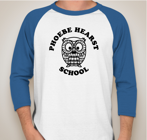 Hearst Vintage Baseball Tee Fundraiser - unisex shirt design - front