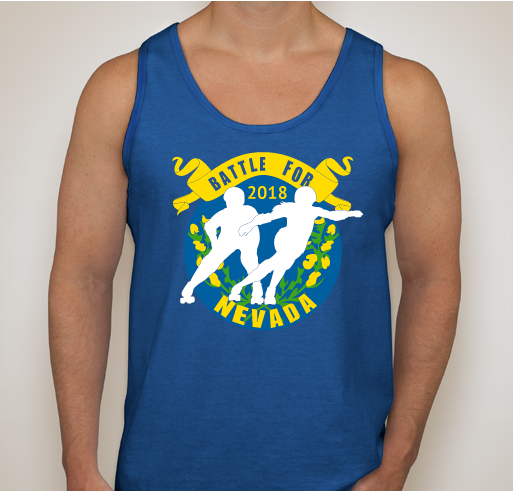 Battle For Nevada Tournament 2018 Fundraiser - unisex shirt design - front