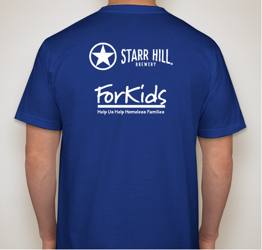Beers With Benefits: Starr Hill + ForKids Fundraiser - unisex shirt design - back