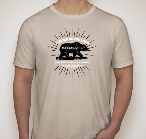 Still Praying for Hayes Bear Fundraiser - unisex shirt design - front