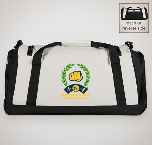 Team 365 Duffle Bag Moo Duk Kwan® Fist Logo & Founded 1945 Fundraiser - unisex shirt design - small